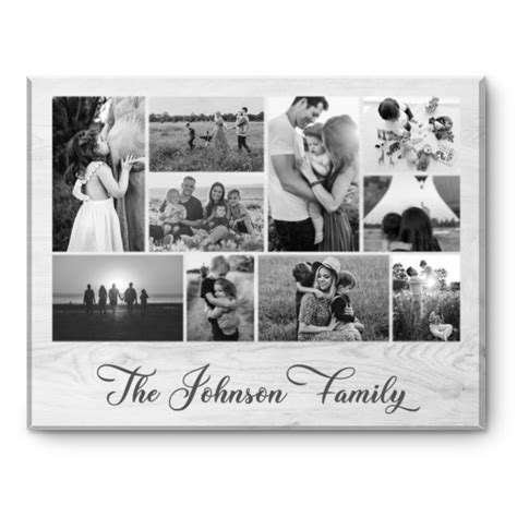 Family Photo Collage Canvas Print - Stunning Gift Store