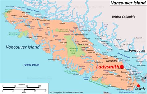 Ladysmith Map | British Columbia, Canada | Detailed Maps of Ladysmith