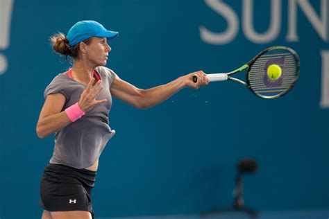 Varvara Lepchenko (USA) Tennis - Brisbane International 2015 - Brisbane ...