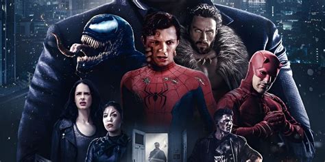 Tom Holland Spider-Man 4 Poster Imagines Major Marvel Crossover With ...