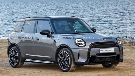 2023 Mini Countryman rendered to life after the spy photos