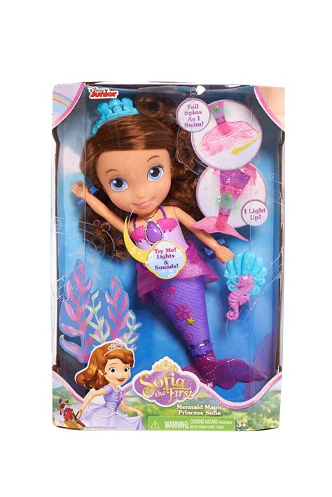 Disney Sofia The First Mermaid Magic Princess Sofia Doll: Buy Online in ...