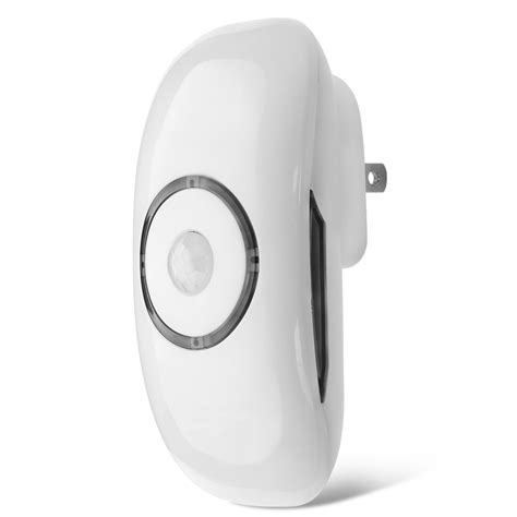 Night Light LED Motion Sensor Outlet Plug In PIR Motion Activated ...