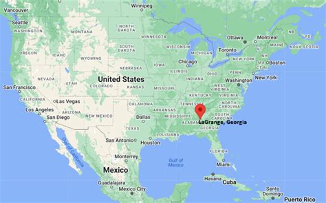 Where is LaGrange, GA, USA? | Location Map of LaGrange, Georgia