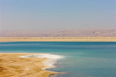 Beach Along The Dead Sea, Jordan Photograph by Keren Su - Pixels