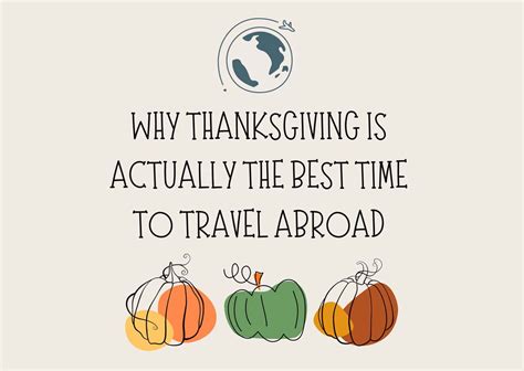 Why I Love Traveling Abroad for Thanksgiving • Escape Monthly