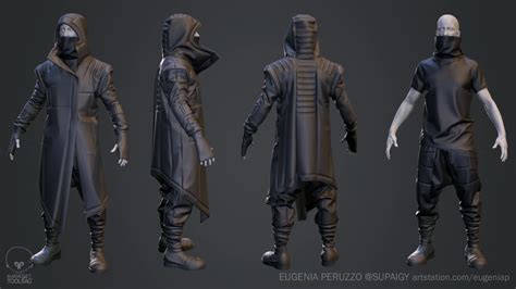 Creating a Cyberpunk Style Outfit in Marvelous Designer with Eugenia Peruzzo - ArtStation Magazine