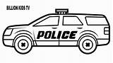 Printable Police Car Coloring Pages sketch template
