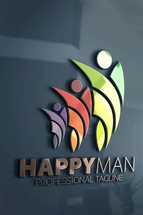 Happy Logo | Happy logo, Professional logo design, Logo design ...