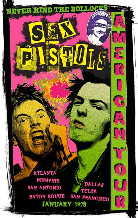 SEX PISTOLS American Tour Poster 1978 - Etsy UK