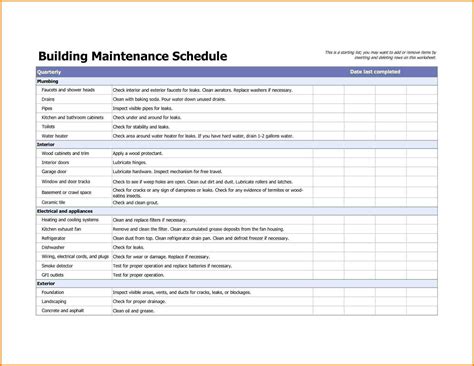 19+ Preventive Maintenance Checklist Template Excel | DocTemplates