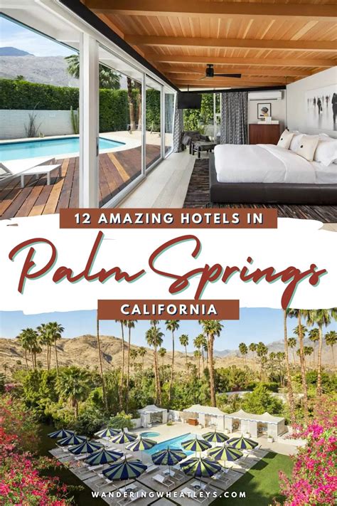 12 Cool Boutique Hotels in Palm Springs, California – Wandering Wheatleys