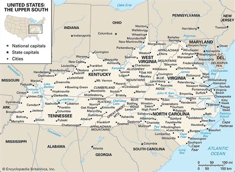 The South | Definition, States, Map, & History | Britannica