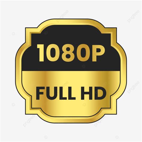 Transparent 1080p Full Hd Button, 1080p Full Hd Icon, 1080p Full Hd ...