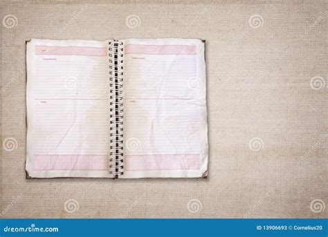 Vintage diary stock image. Image of notebook, abstract - 13906693