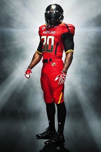 Maryland Football To Wear Red Uniforms, Black Helmets, Red Pants Vs ...