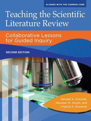 Teaching the Scientific Literature Review by Randell K. Schmidt · OverDrive: ebooks, audiobooks ...