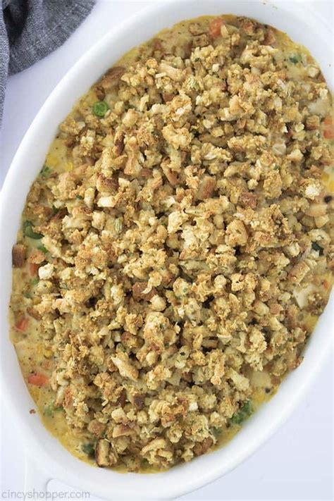 Chicken and Stuffing Casserole - CincyShopper