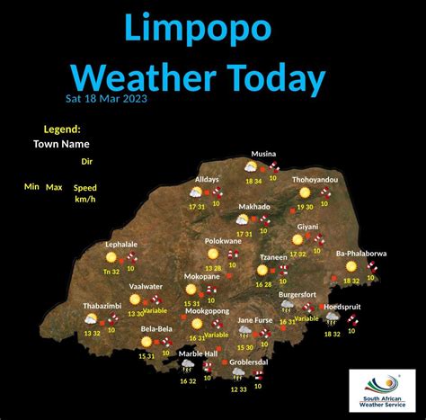 Limpopo Weather: Mostly sunshine for the province today