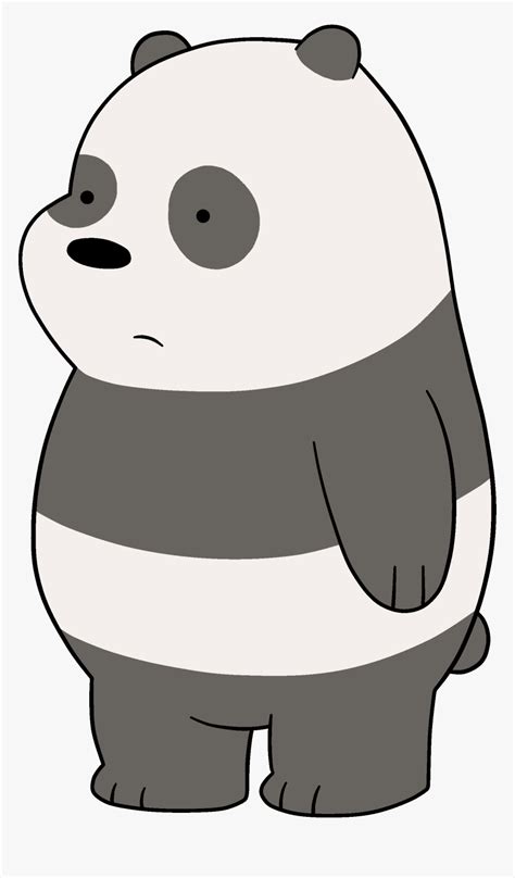 Panda From We Bare Bears - We Bear Bears Baby Panda, HD Png Download - kindpng