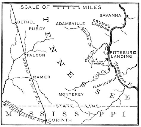 Shiloh Battle Maps