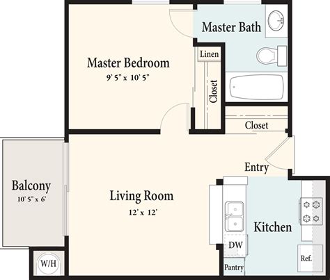 Missionary Village Apartments Floor Plans - floorplans.click