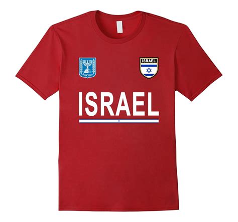 Israel Soccer T-Shirt – Israeli Retro Football Jersey 2017-TD – theteejob