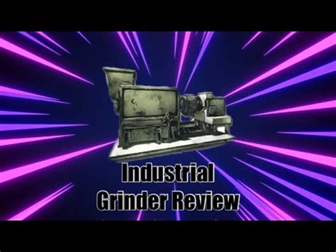 Ark Mobile Industrial Grinder Review | Read Description - YouTube