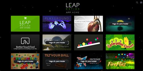 Leap Motion. Apps manejadas con las manos. - PROYECTO #GUAPPIS