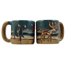 Shop Handmade Set of 2 Mara Stoneware 16-oz Elk Mugs (Mexico) - Free Shipping Today - Overstock ...
