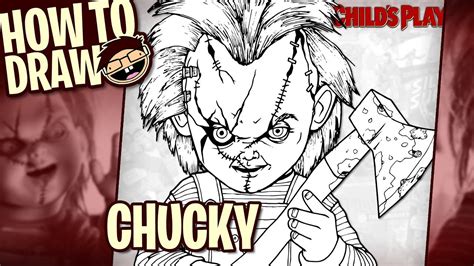 Chucky Drawings With Color