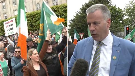 Sinn Fein blasted by Irish Freedom President as migrant protests sweep ...