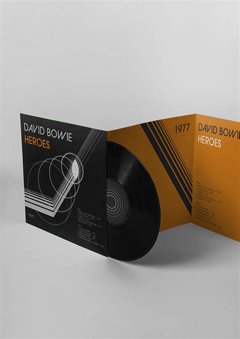 Vinyl Covers — David Bowie on Behance