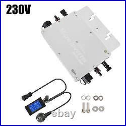 600With230V IP65 Waterproof Solar Inverter Grid Tie MPPT Micro Inverter ...