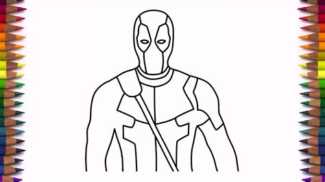 + deadpool drawing easy | The Expert