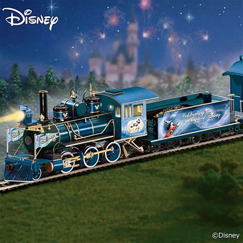 Lighted Disney Holiday Celebration Express Train Collection | Train ...