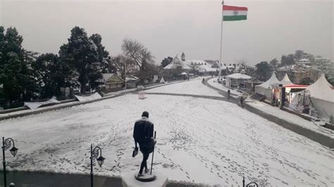 Shimla gets season's first snowfall