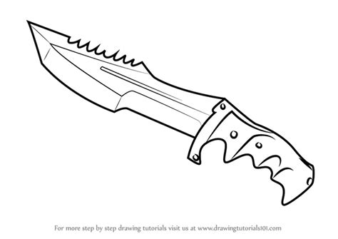 Knife Drawing Simple | About Knives