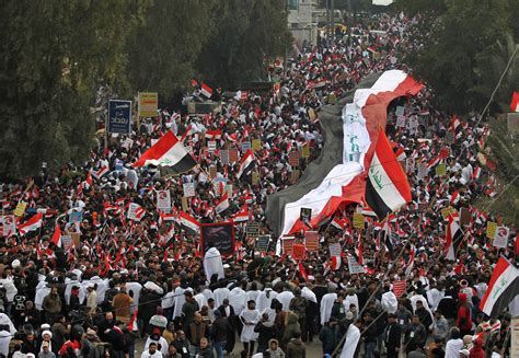 Hundreds of Thousands Protest in Iraq to Demand Ouster of US Troops ...