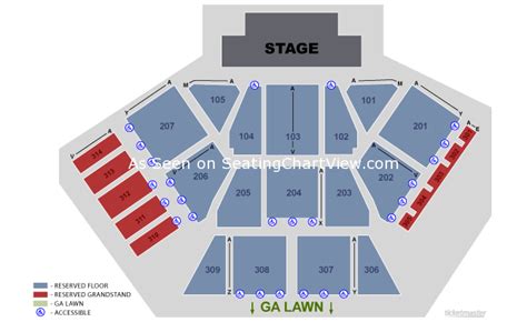 Huntington Bank Pavilion at Northerly Island, Chicago IL - Seating ...