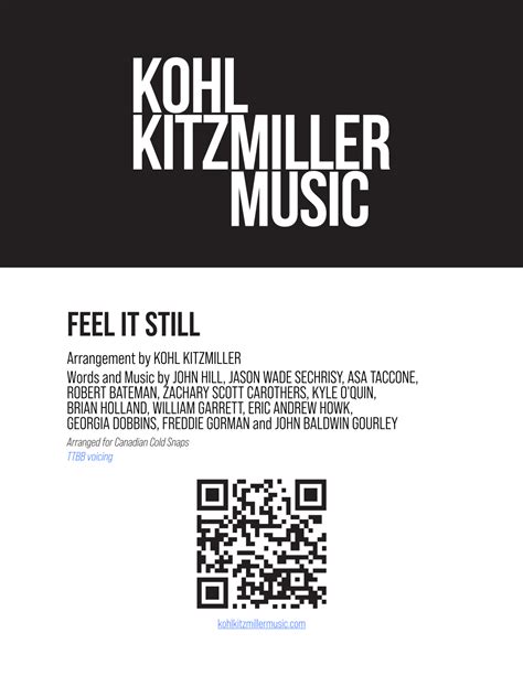 Feel It Still (arr. Kohl Kitzmiller) Sheet Music | Portugal. The Man ...