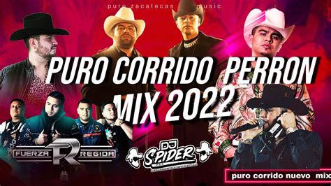 Corridos Perrones 🤠 Mix 2022 Lo Mas Nuevo (Dj spider pzs ) - YouTube