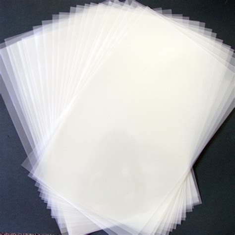 Blank Mylar Stencil Sheets 4 mil perfect for electric cutters