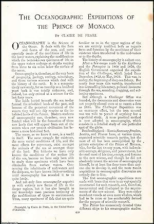 The Oceanographic Expeditions of the Prince of Monaco. An original article from the Windsor ...