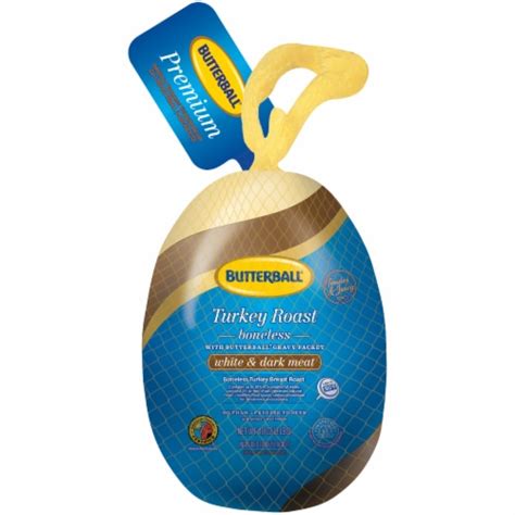 Butterball White & Dark Meat Frozen Boneless Turkey Roast, 3 lb - QFC