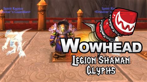 Legion Shaman Glyphs - YouTube