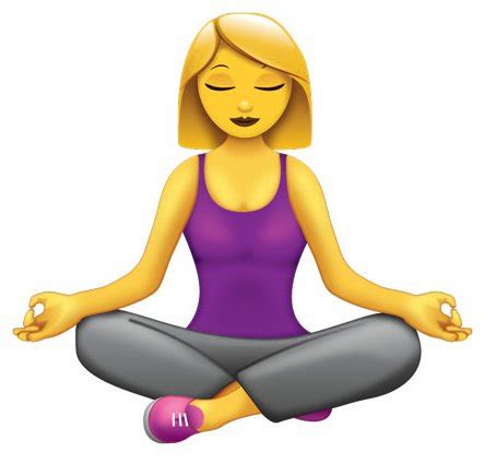 yoga woman emoji - Pro Sport Stickers