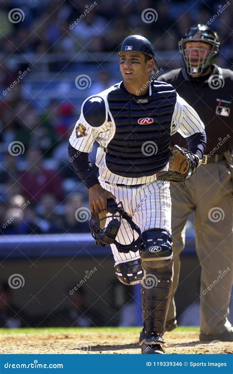 Jorge Posada New York Yankees Editorial Photo - Image of batter ...