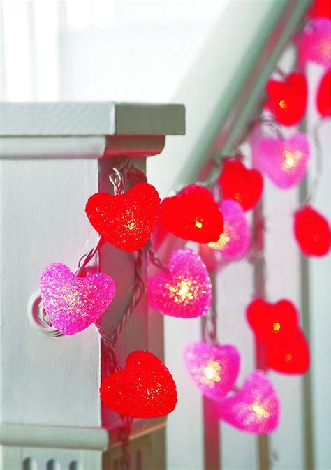 Light up the Night with Valentines Day Lights - a perfect way to set a romantic mood. # ...