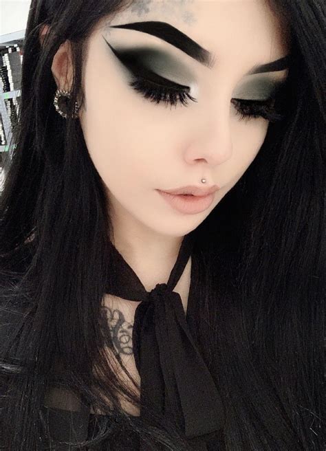 Pin by Angie Vee on makeup | Gothic eye makeup, Dark makeup, Gothic makeup